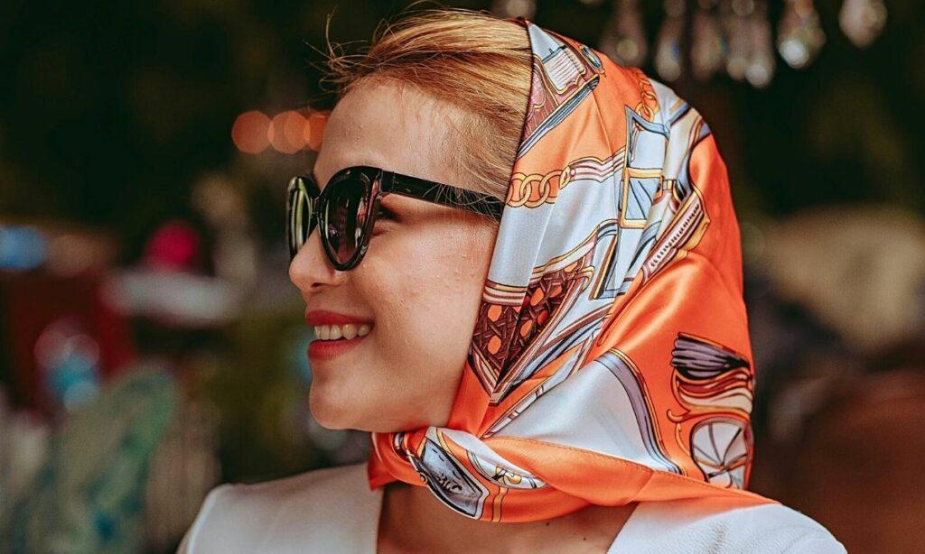 3 Simple Ways To Elevate Your Look-Silk Scarf